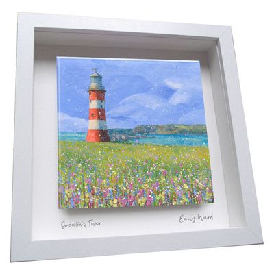 Smeaton's Tower Framed Ceramic Tile Smeaton's Tower Framed Ceramic Tile