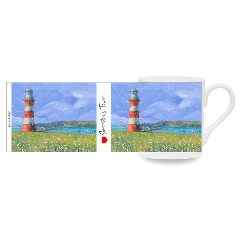 Smeaton's Tower  Bone China Cup