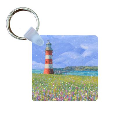 Smeaton's Tower Keyring Smeaton's Tower Keyring