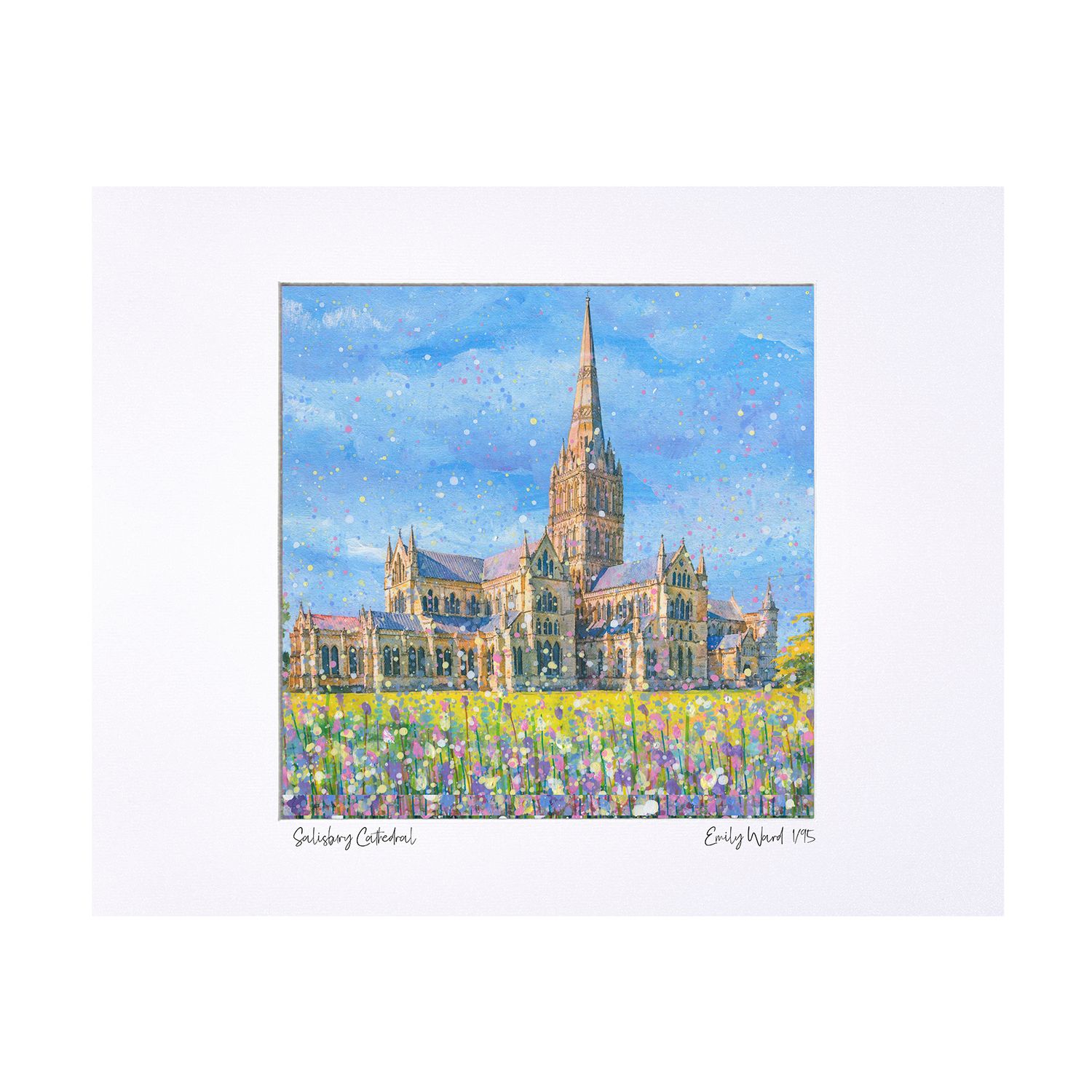 Salisbury Cathedral Limited Edition Print Salisbury Cathedral Limited Edition Print
