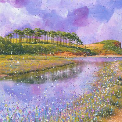 Otter Estuary, Burdleigh Salterton Canvas Print