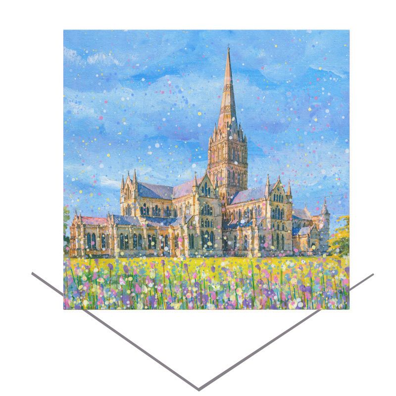 Salisbury Cathedral Greeting Card