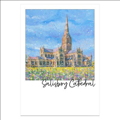 Salisbury Cathedral Postcard