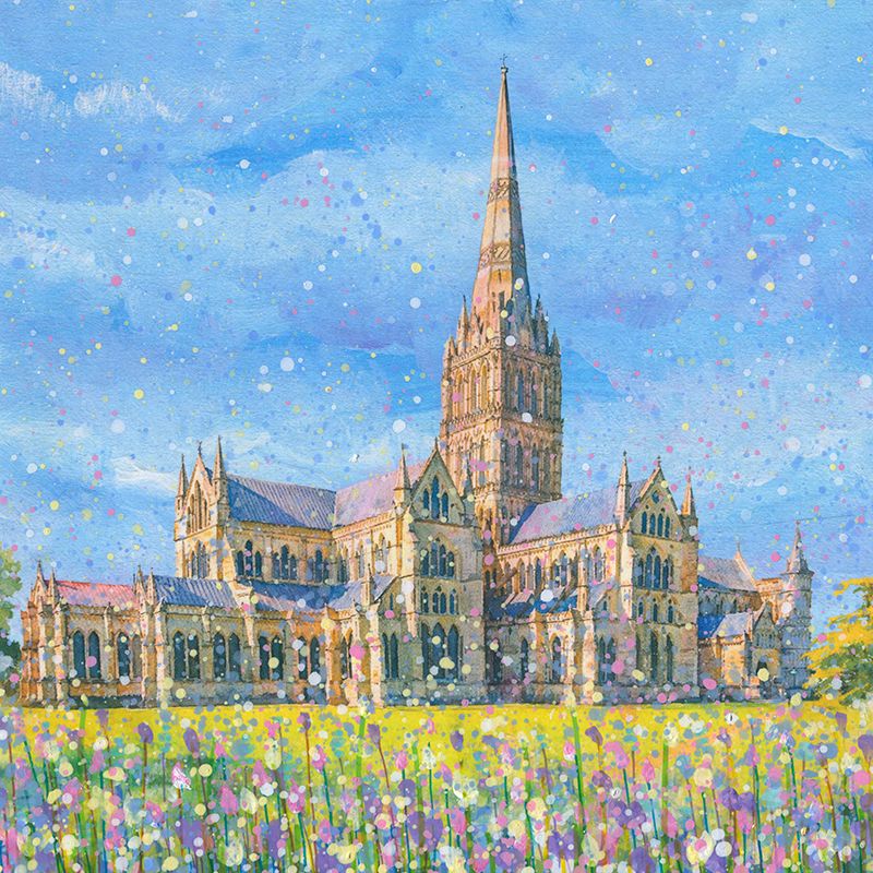 Salisbury Cathedral Canvas Print