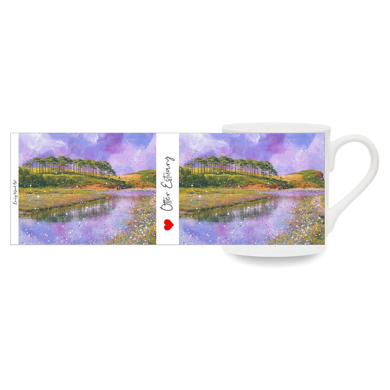 Otter Estuary, Burdleigh Salterton Bone China Cup