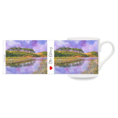 Otter Estuary, Burdleigh Salterton Bone China Cup