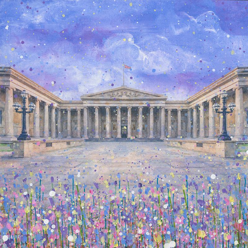 The British Museum Canvas Print The British Museum Canvas Print
