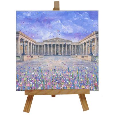 The British Museum Tile with Easel