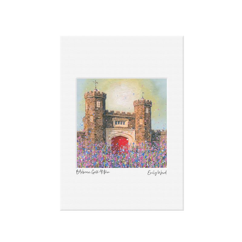 Barbican Gates, Antrim Castle Open Edition Print A4