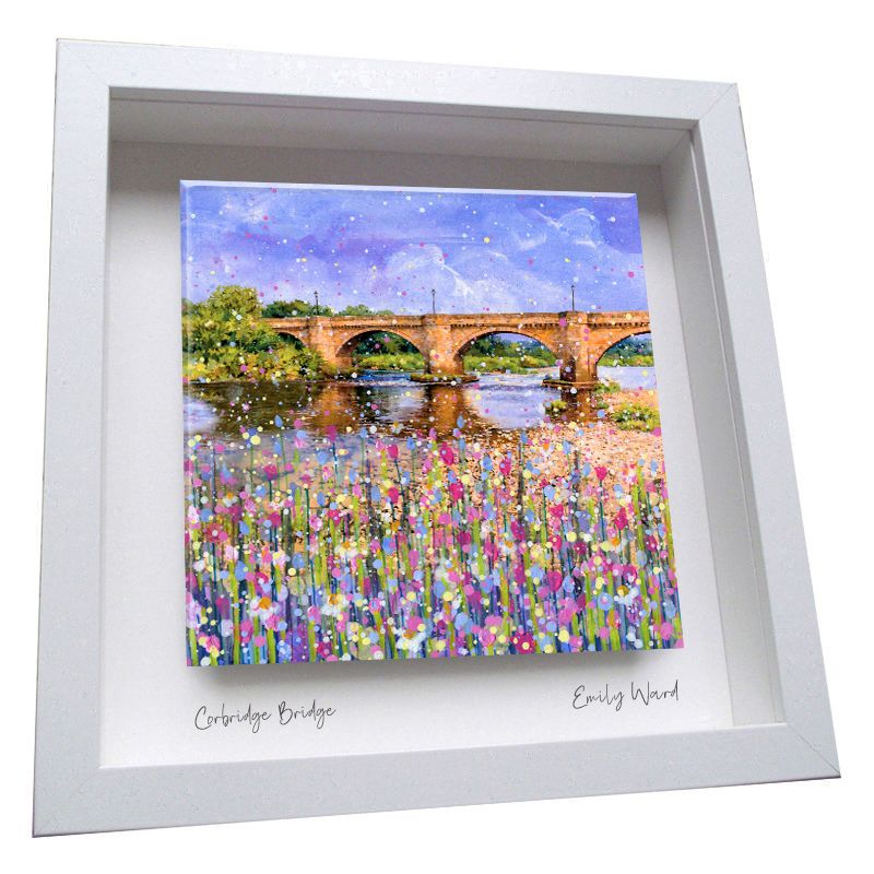 Corbridge Bridge Framed Ceramic Tile