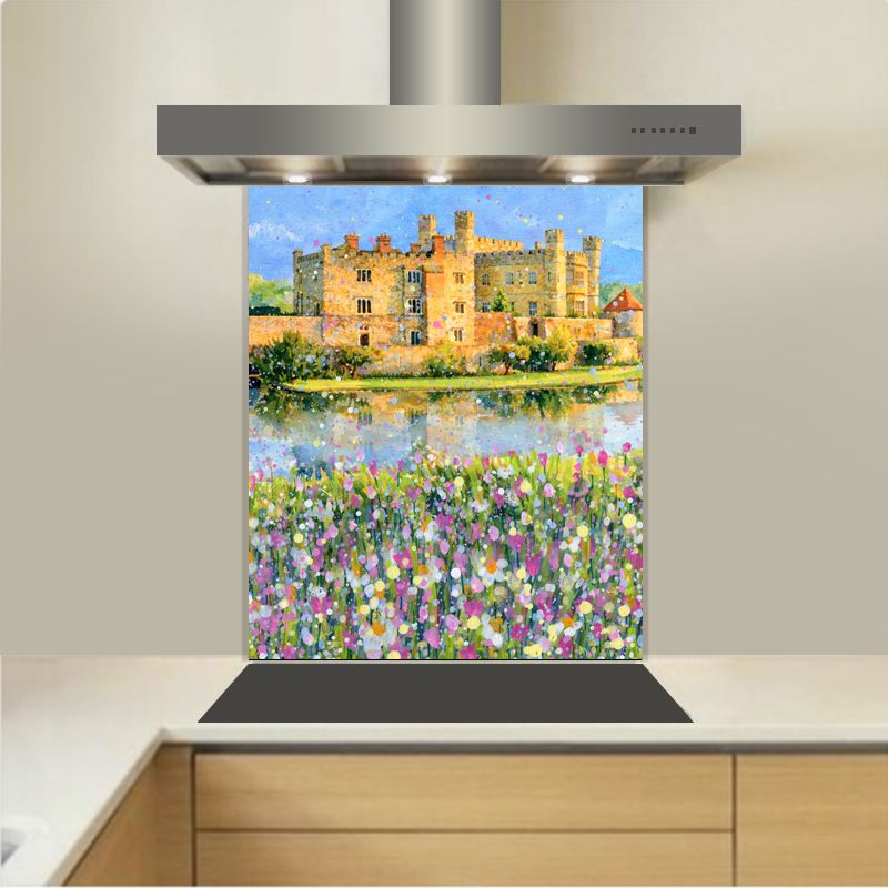 Art - Glass Kitchen Splashback - Leeds Castle
