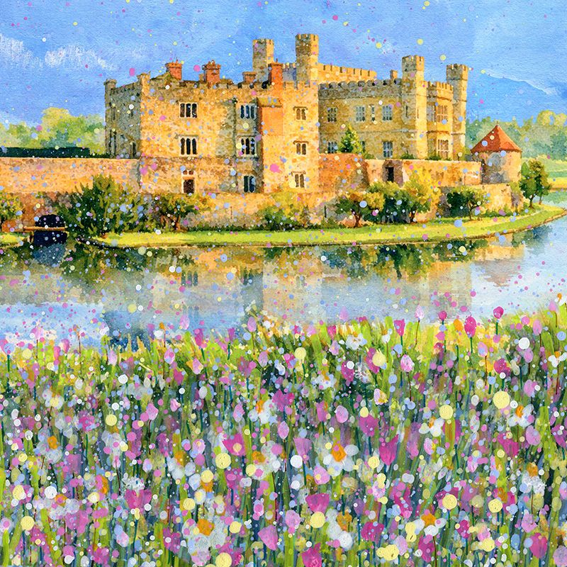 Leeds Castle Canvas Print