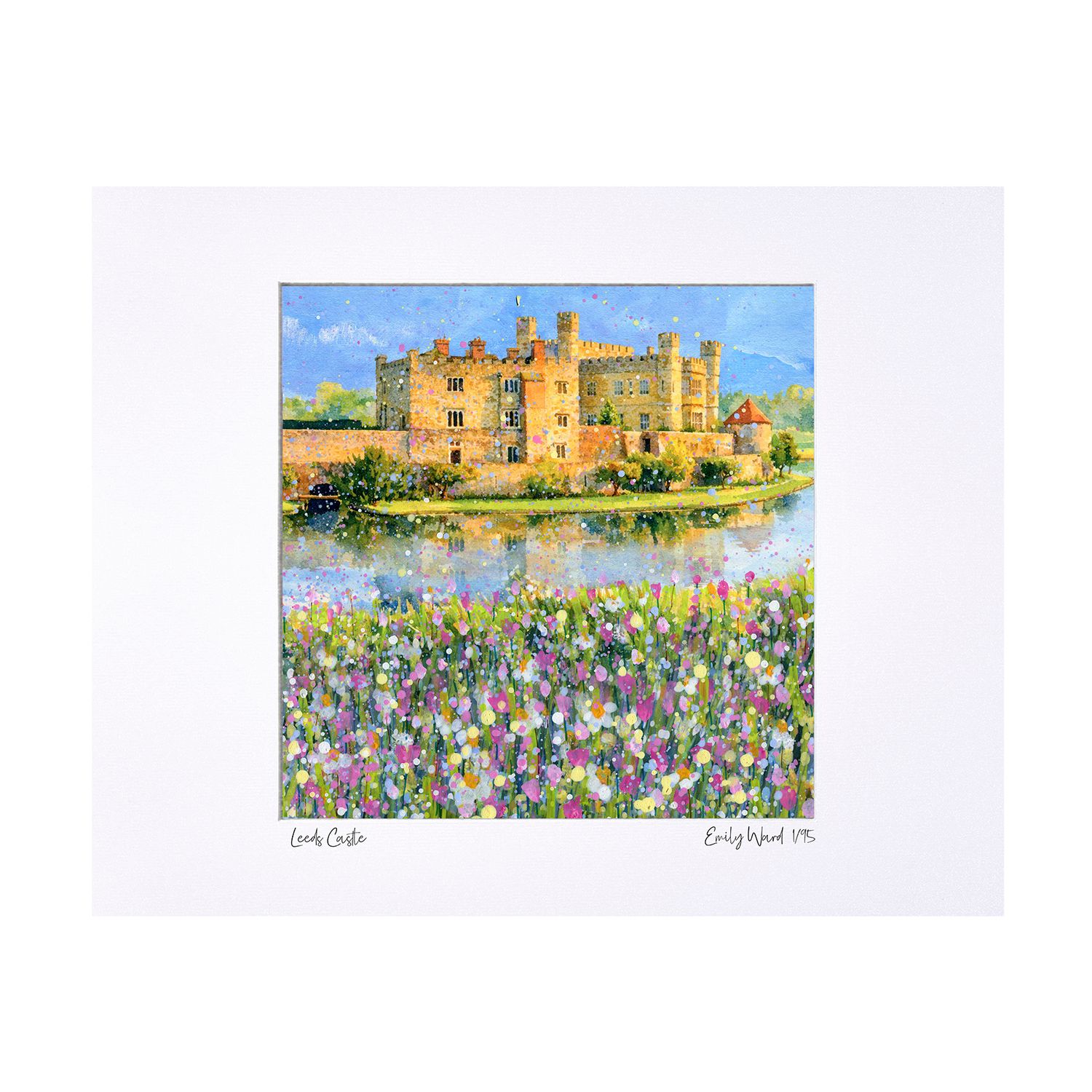 Leeds Castle Limited Edition Print Leeds Castle Limited Edition Print