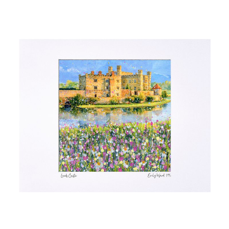 Leeds Castle Limited Edition Print