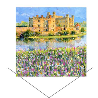 Leeds Castle Greeting Card Leeds Castle Greeting Card