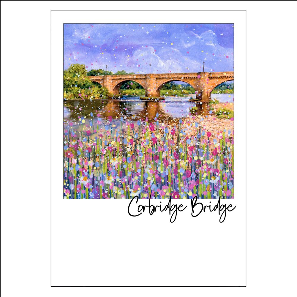 Corbridge Bridge Postcard