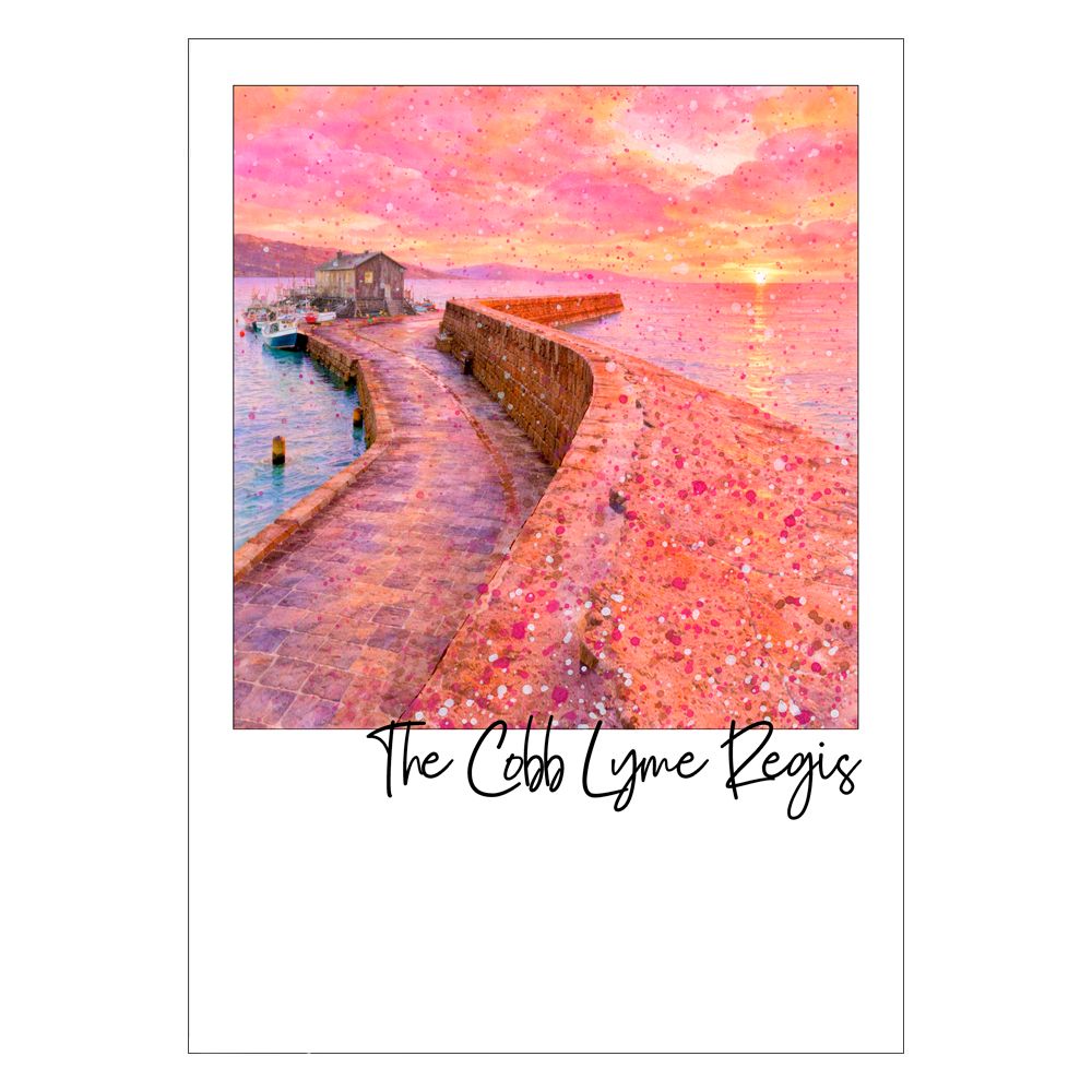 The Cobb at Lyme Regis  Postcard