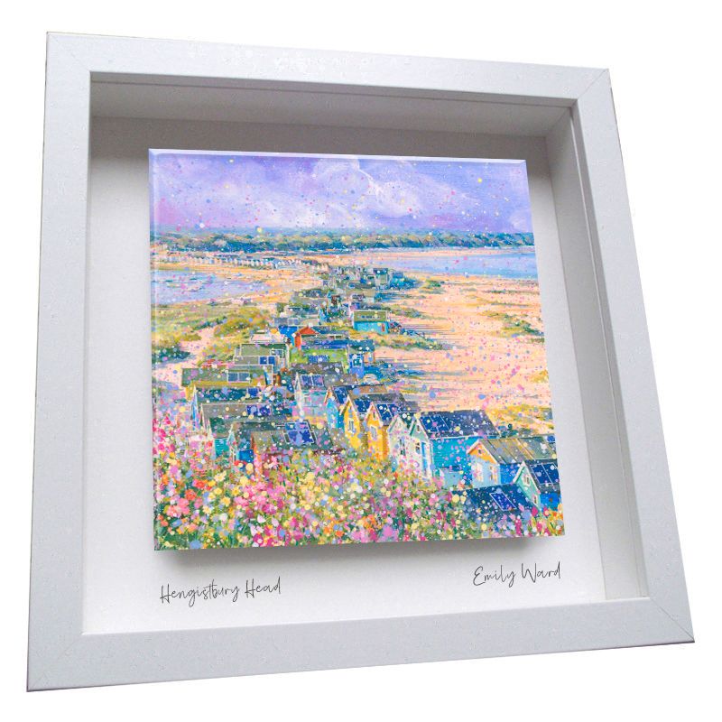 Hengistbury Head Framed Ceramic Tile