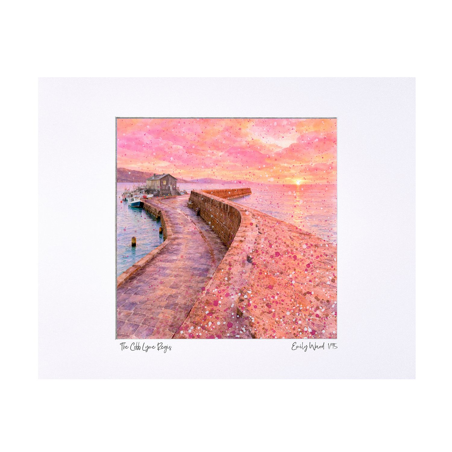 The Cobb at Lyme Regis Limited Edition Print The Cobb at Lyme Regis Limited Edition Print