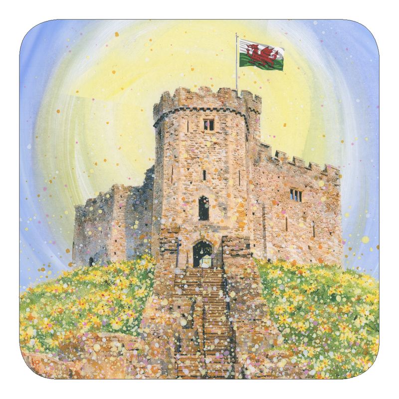 Cardiff Castle Fridge Magnet