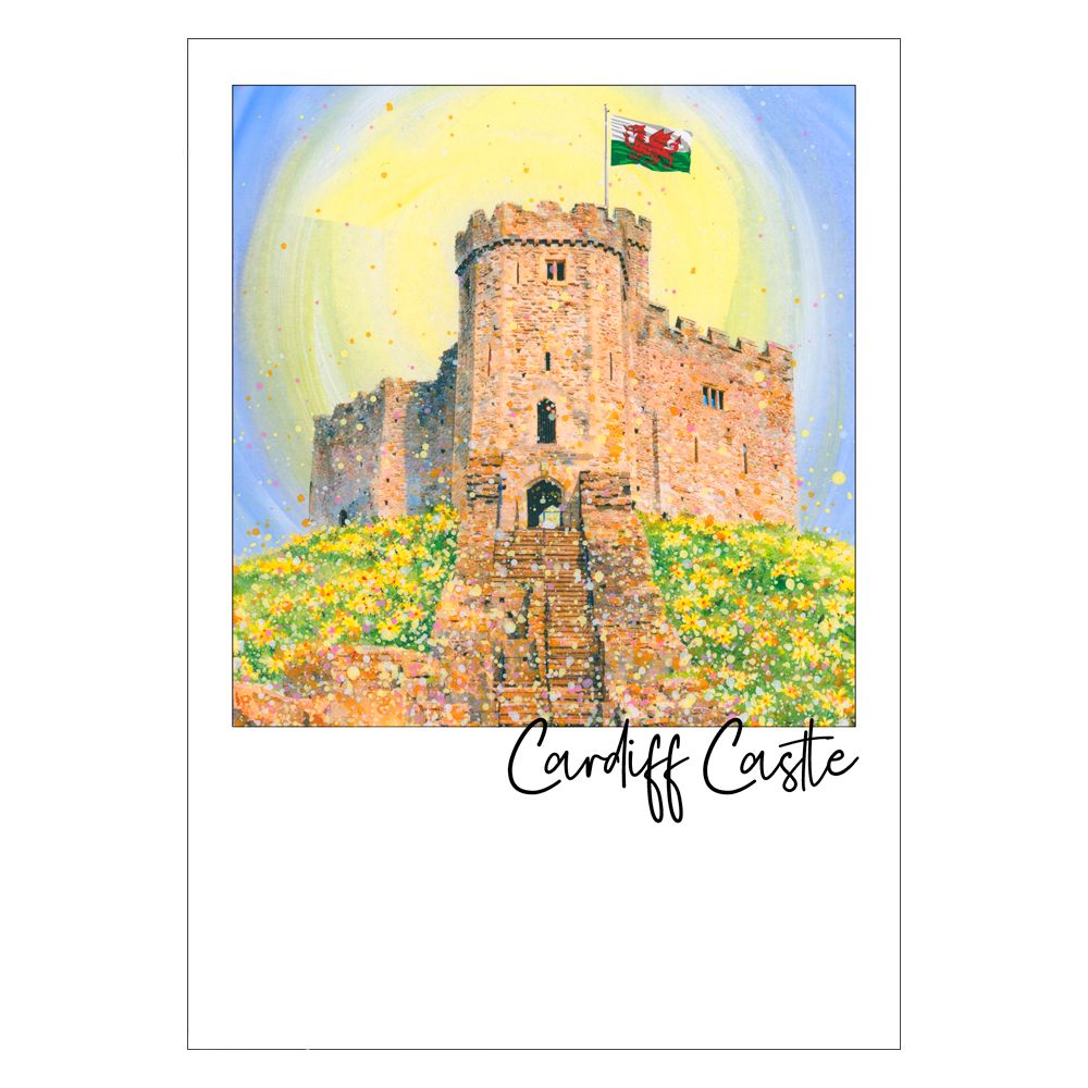 Cardiff Castle Postcard