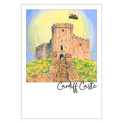 Cardiff Castle Postcard
