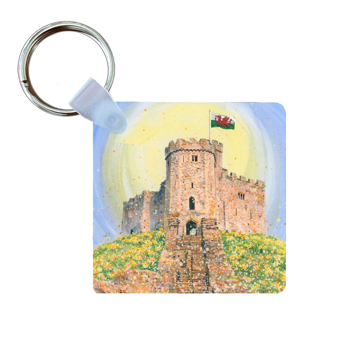 Cardiff Castle Keyring