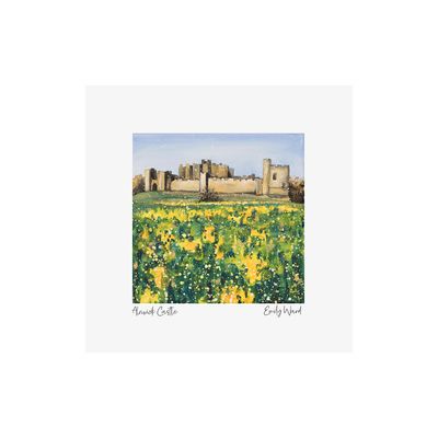 Alnwick Castle Square Open Edition Print