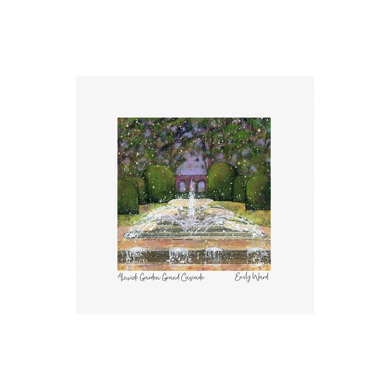 Alnwick Gardens Grand Cascade Open Edition Print