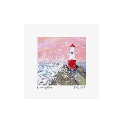 Berwick Lighthouse Square Open Edition Print Berwick Lighthouse Square Open Edition Print