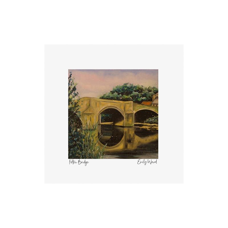 Felton Bridge Square Open Edition Print Felton Bridge Square Open Edition Print