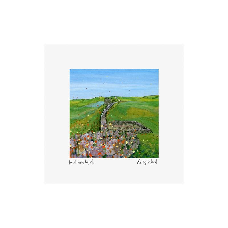 Hadrian's Wall Square Open Edition Print Hadrian's Wall Square Open Edition Print