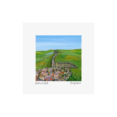 Hadrian's Wall Square Open Edition Print Hadrian's Wall Square Open Edition Print