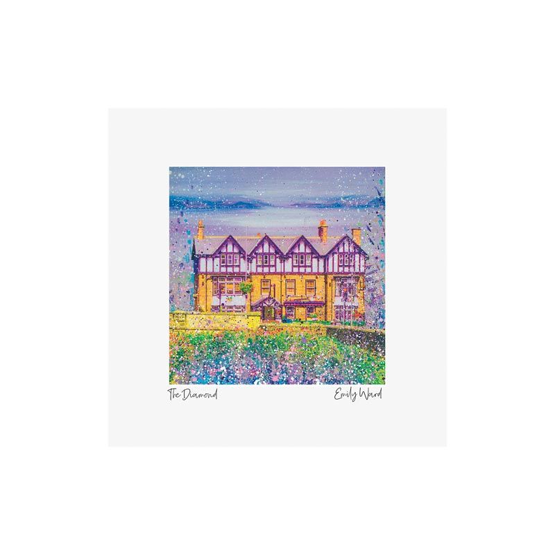 The Diamond, Ponteland Square Open Edition Print The Diamond, Ponteland Square Open Edition Print