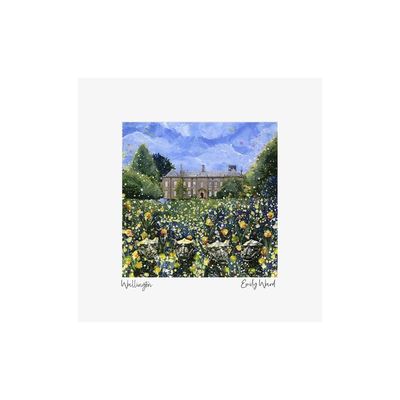 Wallington Hall Square Open Edition Print Wallington Hall Square Open Edition Print
