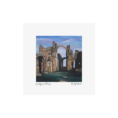 Lindisfarne Priory Square Open Edition Print Lindisfarne Priory Square Open Edition Print