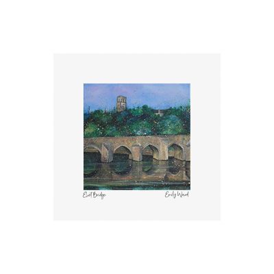 Elvet Bridge Square Open Edition Print Elvet Bridge Square Open Edition Print