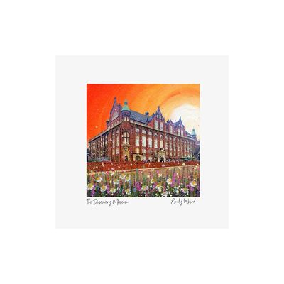 The Discovery Museum Square Open Edition Print The Discovery Museum Square Open Edition Print