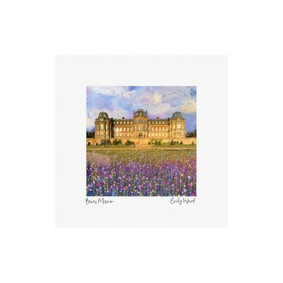 The Bowes Museum Square Open Edition Print The Bowes Museum Square Open Edition Print