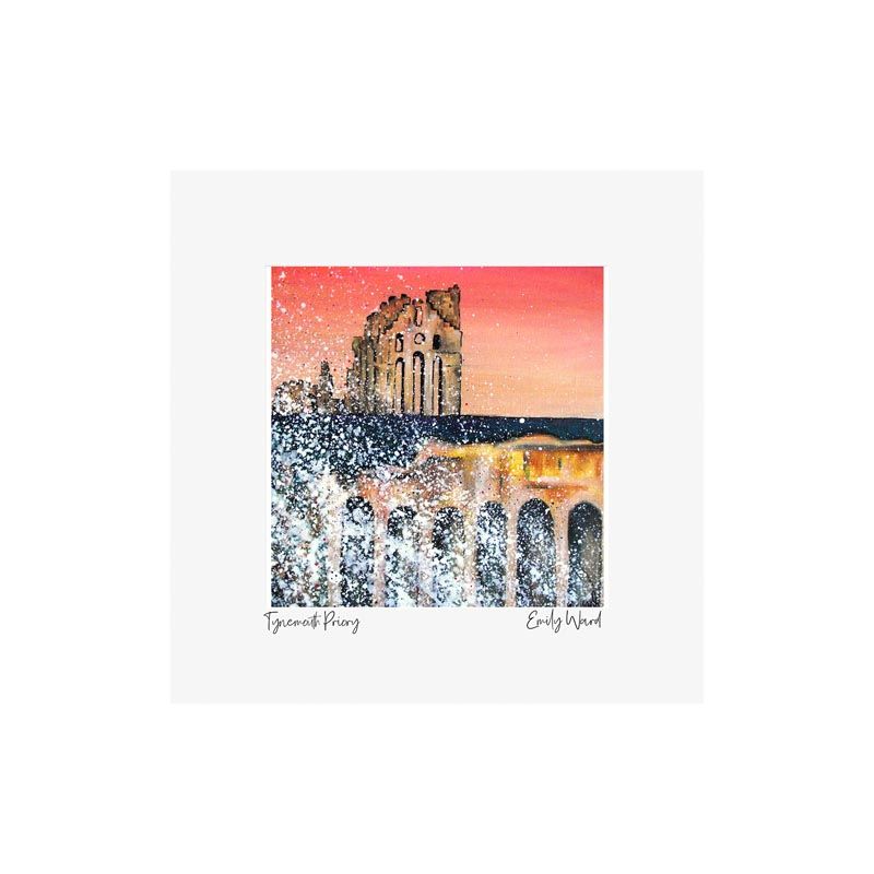 Tynemouth Priory  Square Open Edition Print