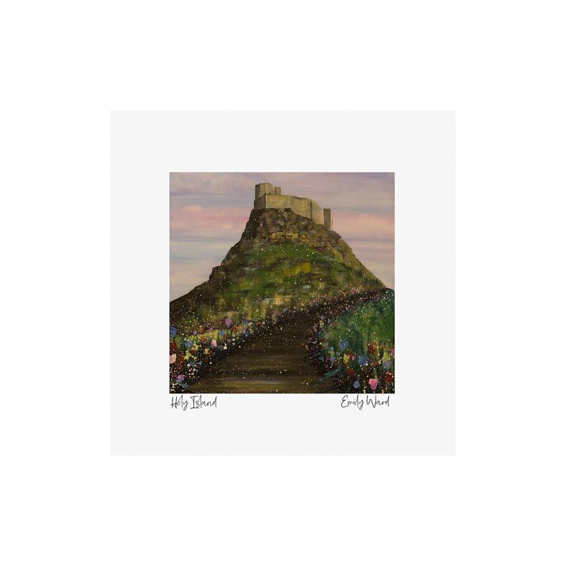 Holy Island 2 Square Open Edition Print Holy Island 2 Square Open Edition Print