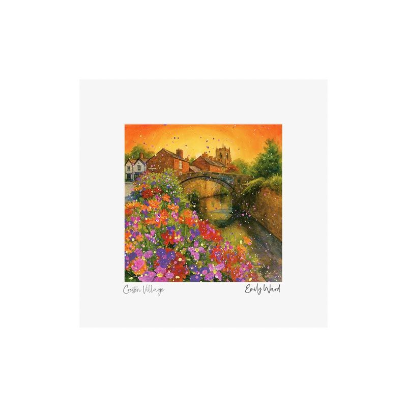 Croston Village Square Open Edition Print