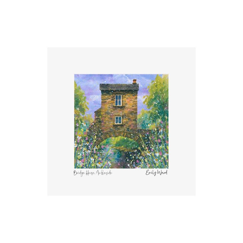Bridge House, Ambleside Square Open Edition Print Bridge House, Ambleside Square Open Edition Print