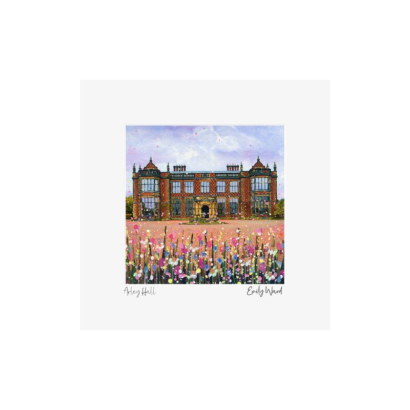 Arley Hall and Gardens Square Open Edition Print