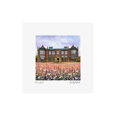 Arley Hall and Gardens Square Open Edition Print