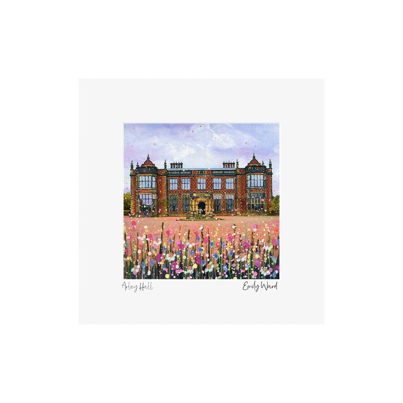 Arley Hall and Gardens Square Open Edition Print