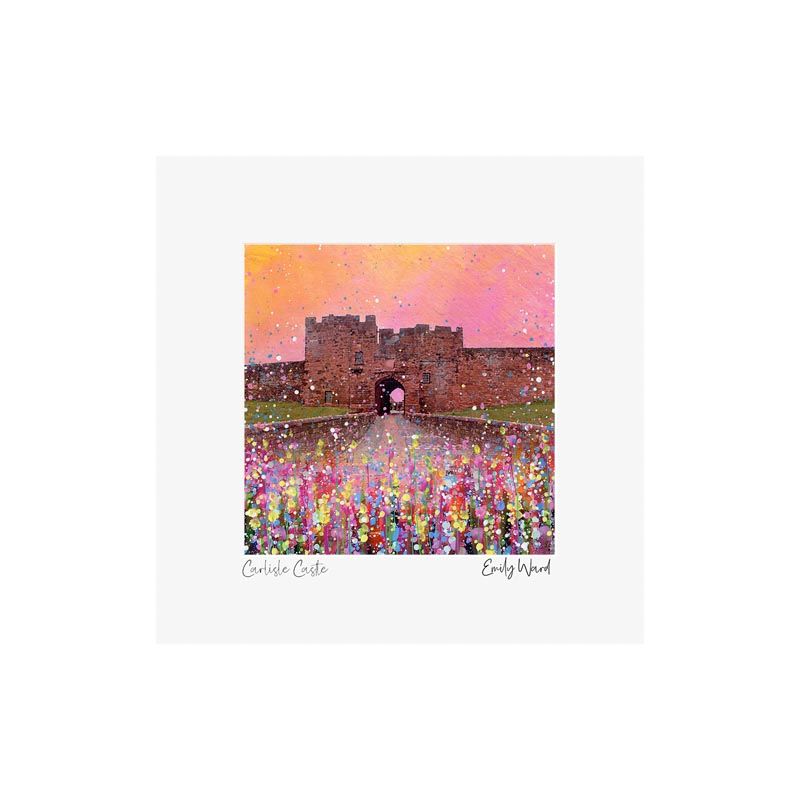 Carlisle Castle Square Open Edition Print Carlisle Castle Square Open Edition Print