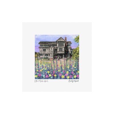 Little Moreton Hall Square Open Edition Print Little Moreton Hall Square Open Edition Print