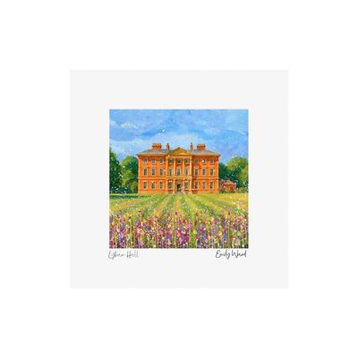 Lytham Hall Square Open Edition Print Lytham Hall Square Open Edition Print