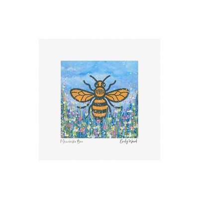 The Manchester Bee Square Open Edition Print
